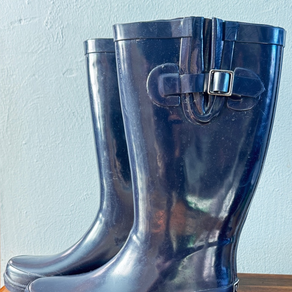 Sugar Women's Dark Blue Rain Boots